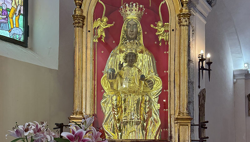 immagine madonna nera int web viggiano