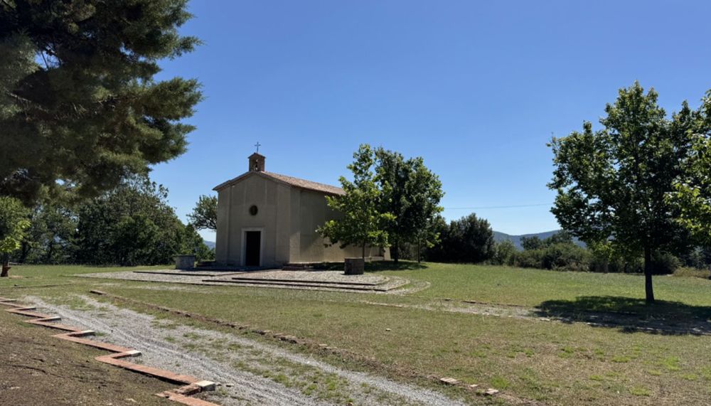 Vista Santuario Madonna di Montauro a Sarconi