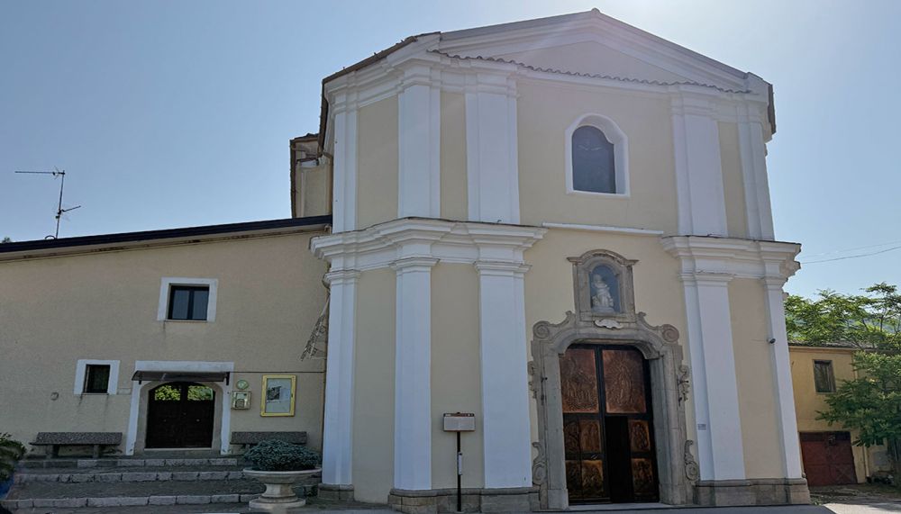 Vista del Santuario Madonna degli Angeli Pantano di Pignola