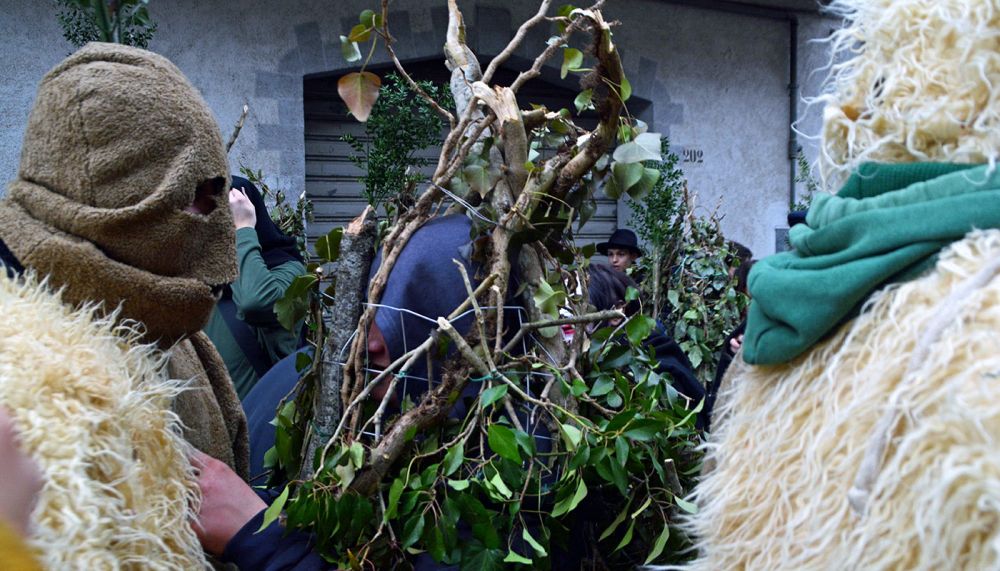 Carnevale e i Rumit, uomini albero
